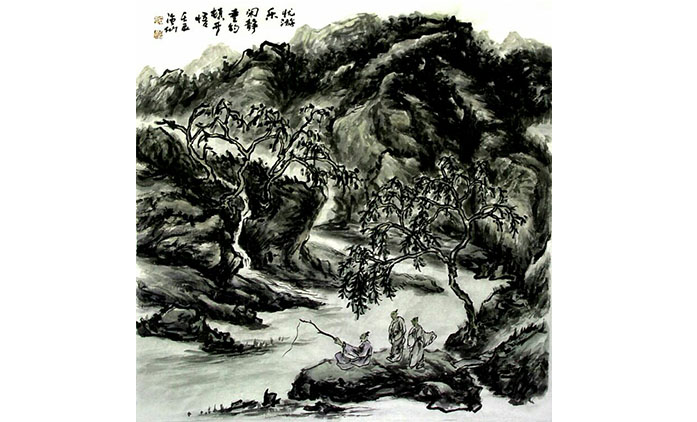 石强仙-水墨山水