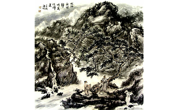 石强仙-水墨山水