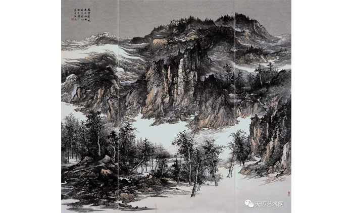 尤荣山-水墨山水
