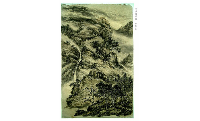 石强仙-水墨山水