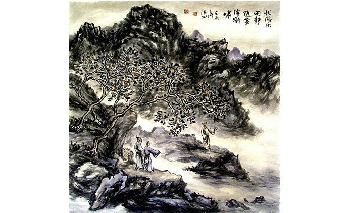 石强仙-水墨山水