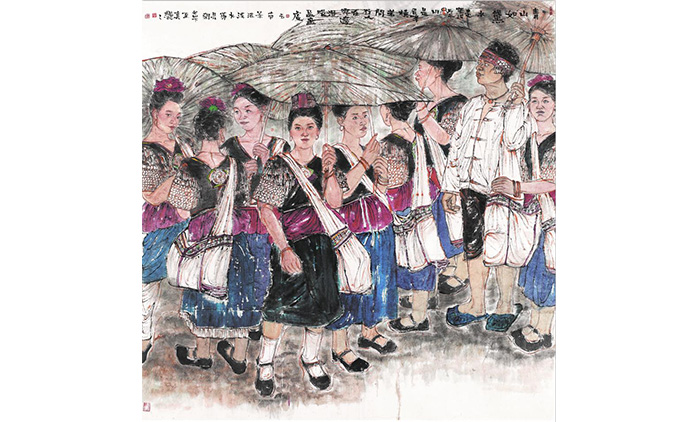 朱艳艳-水墨人物