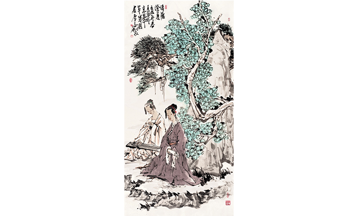 李庆富-水墨人物