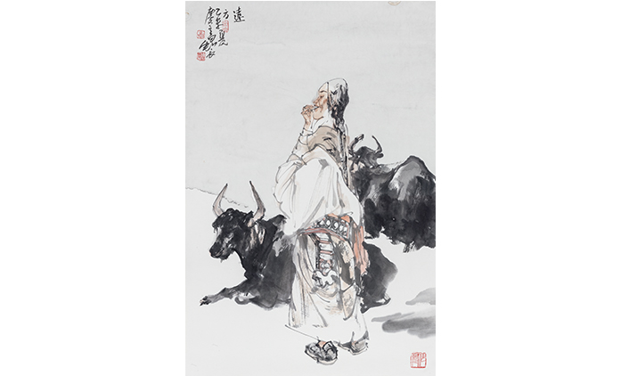 李庆富-水墨人物
