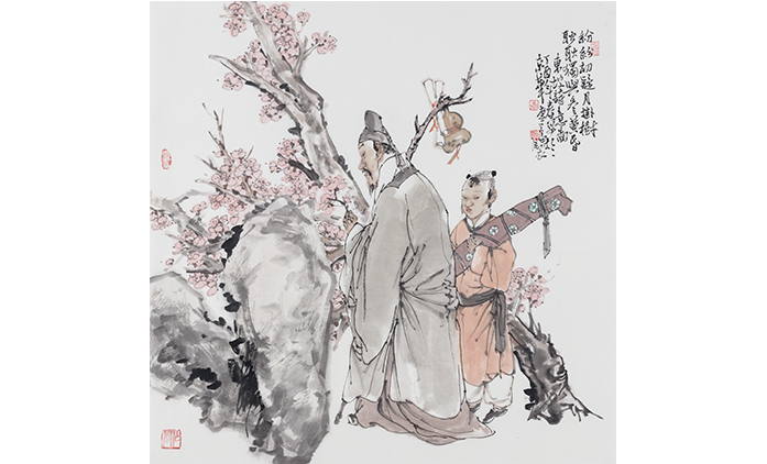 李庆富-水墨人物