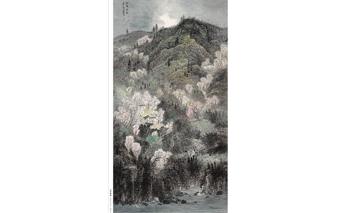 何海阔-水墨山水