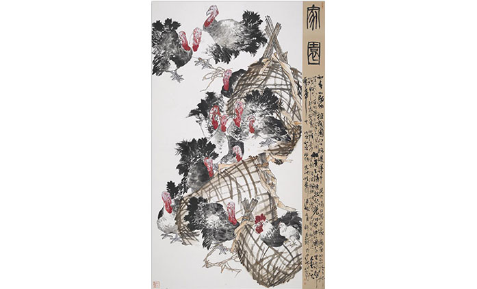 许苑琳-水墨花鸟