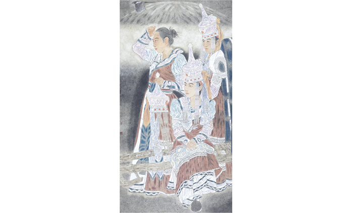 孙玉宝-水墨人物