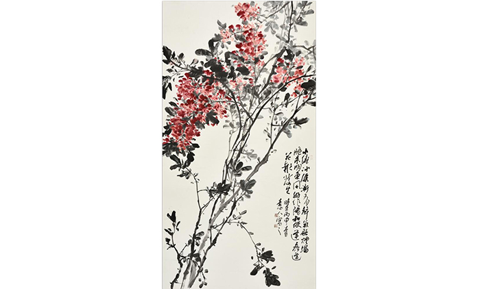 田秀玲-水墨花鸟