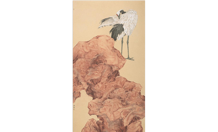 刘龙-水墨花鸟