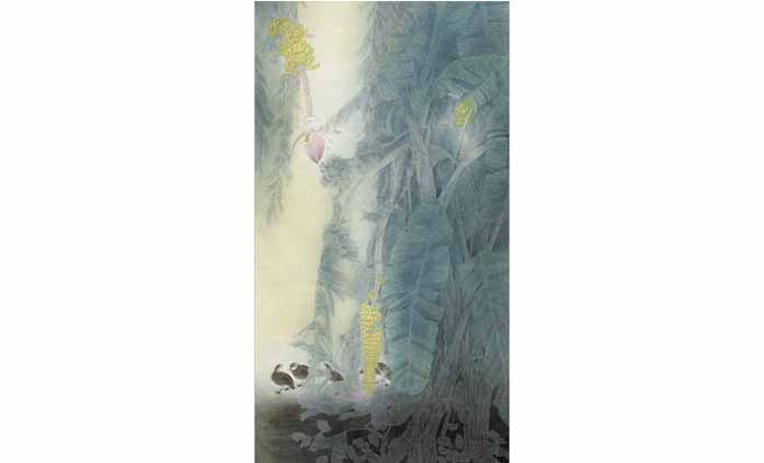 蒋莉-水墨花鸟