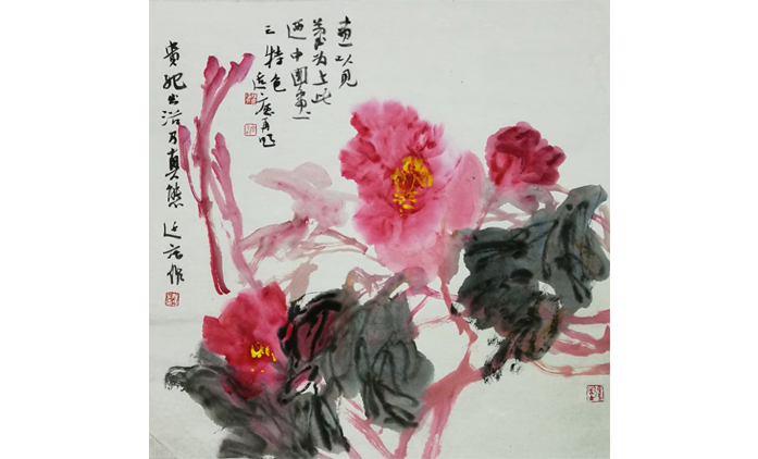 汪良-水墨花鸟