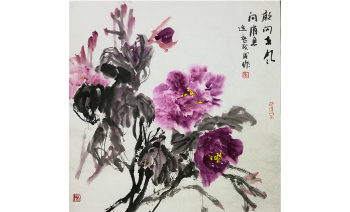 汪良-水墨花鸟