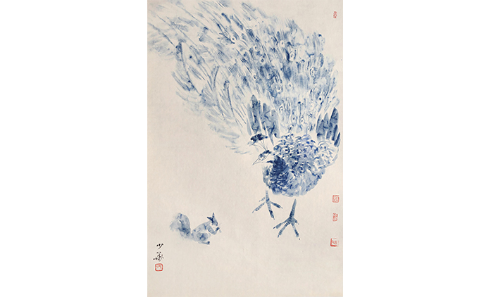 孙少华-水墨花鸟
