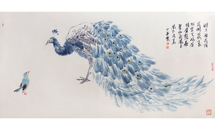孙少华-水墨花鸟