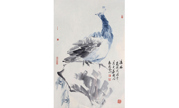 孙少华-水墨花鸟