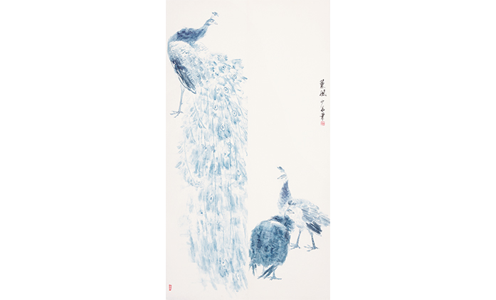 孙少华-水墨花鸟