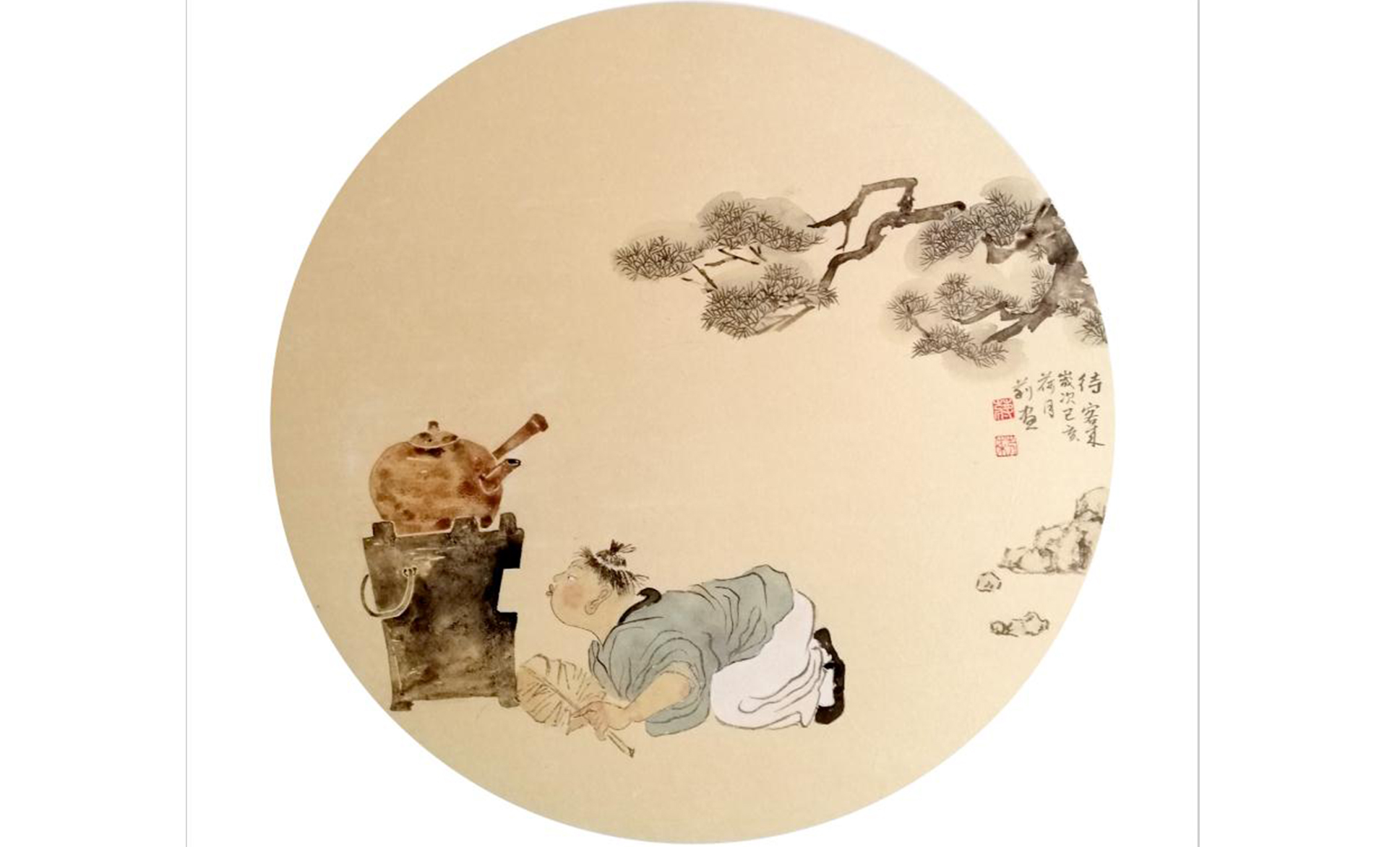 蒋莉-水墨花鸟