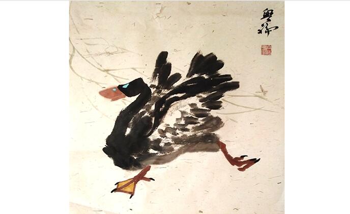 李兴福-水墨花鸟
