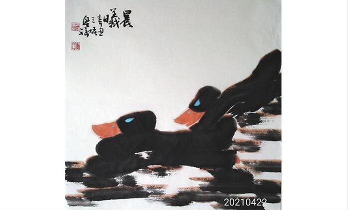 李兴福-水墨花鸟
