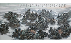 刘泽荣-水墨山水
