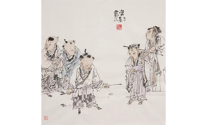 江姿影-水墨人物