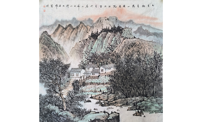谷宪玲 — 水墨山水