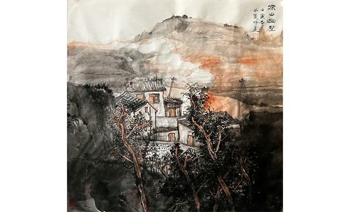 谷宪玲  — 水墨山水