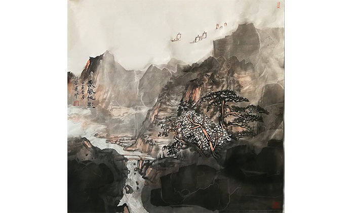 谷宪玲  — 水墨山水