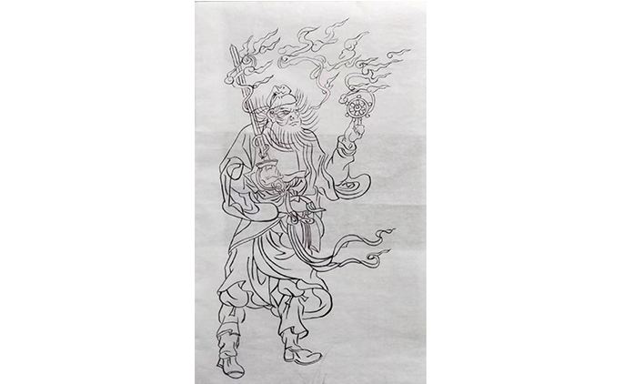 丁家瑶--白描