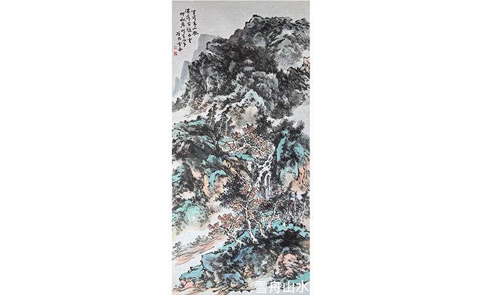孟凡军  — 水墨山水