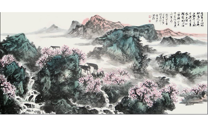 孟凡军  — 水墨山水