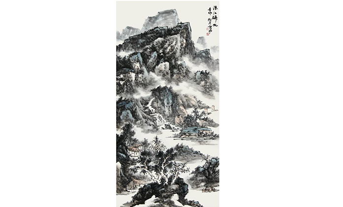 孟凡军  — 水墨山水