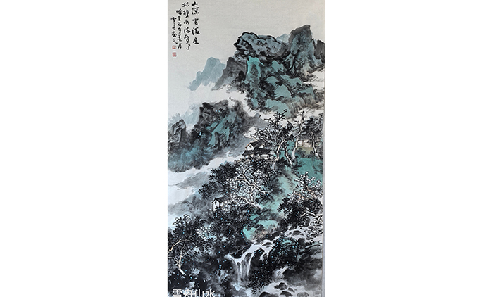 孟凡军  — 水墨山水